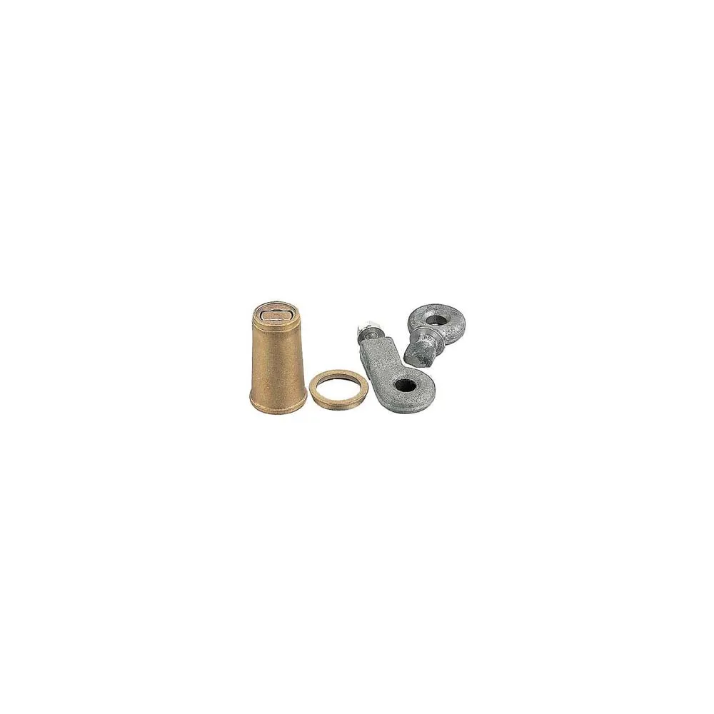 CONO IN OTTONE CON OCCHIOLI PER LUCCHETTO SERRANDA 0A160091080