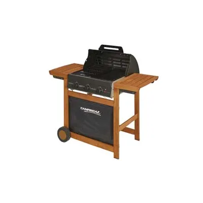 BARBECUE GAS 3 BRUCIATORI CM.60X45 "ADELAIDE 3 WOODY L DUAL GAS"