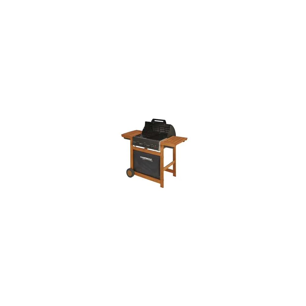 BARBECUE GAS 3 BRUCIATORI CM.60X45 "ADELAIDE 3 WOODY L DUAL GAS"