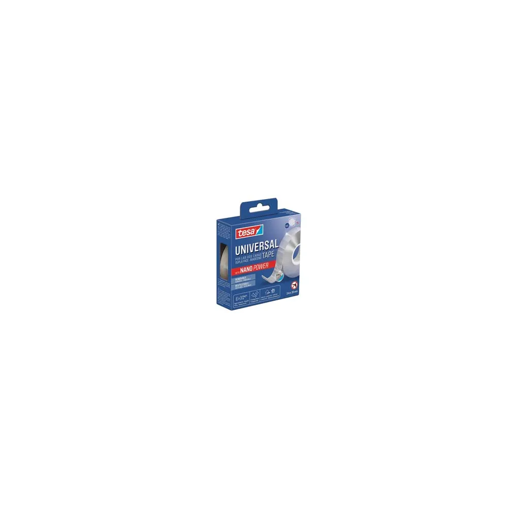 NASTRO BIADESIVO TRASPARENTE NANO POWER 55810