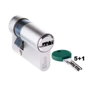 MEZZO CILINDRO EUROPEO SAGOMATO DOPPIO PROFILO "R700" 82R70