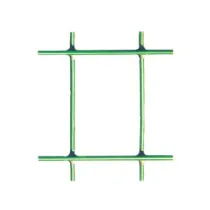 RETE ELETTROSALDATA ZINCATA PLASTIFICATA VERDE ESAPLAX MAGLIA MM.50X76
