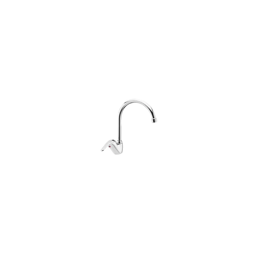 RUBINETTO MISCELATORE MONOCOMANDO LAVELLO CANNA PONTE SERIE CUCINA