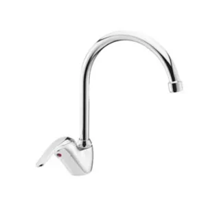 RUBINETTO MISCELATORE MONOCOMANDO LAVELLO CANNA PONTE SERIE CUCINA