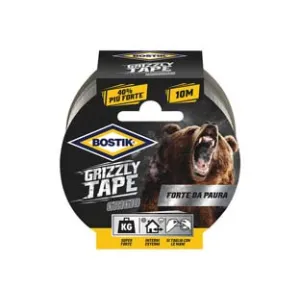 NASTRO ADESIVO TELATO GRIZZLY TAPE GRIGIO