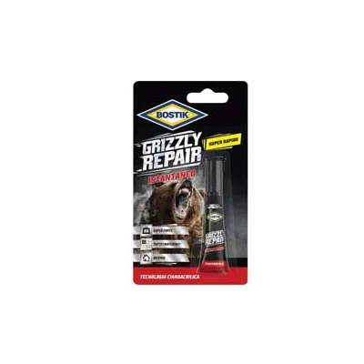 GRIZZLY REPAIR ISTANTANEO TRASPARENTE IN BLISTER