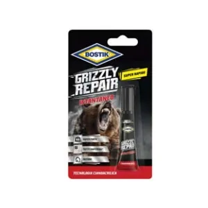 GRIZZLY REPAIR ISTANTANEO TRASPARENTE IN BLISTER