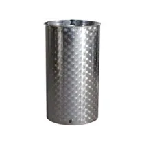 CONTENITORE ENOLOGICO FONDO A PENTOLA INOX AISI 304 SALDATO