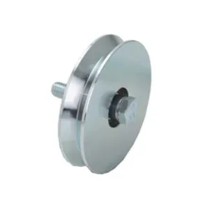 RUOTA CANCELLI GOLA V 1 CUSCINETTO A SFERA ART.402