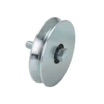 RUOTA CANCELLI GOLA V 1 CUSCINETTO A SFERA ART.402