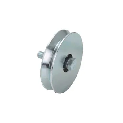 RUOTA CANCELLI GOLA V 1 CUSCINETTO A SFERA ART.402