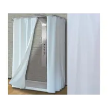 TENDA PER DOCCIA IN PEVA "TINTA UNITA" COLORE BIANCO