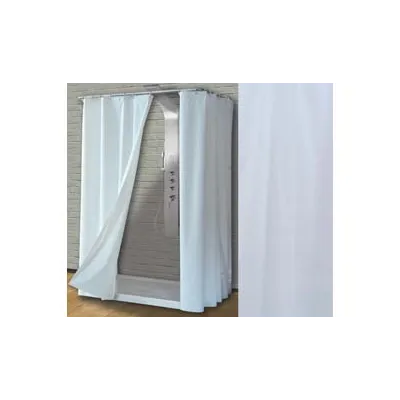 TENDA PER DOCCIA IN PEVA "TINTA UNITA" COLORE BIANCO