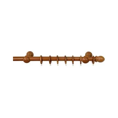BASTONE IN LEGNO CON ACCESSORI Ø MM.23 OLMO