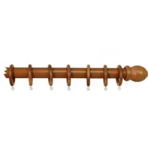 BASTONE IN LEGNO SENZA SUPPORTI Ø MM.35 OLMO