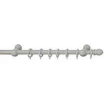 BASTONE IN LEGNO CON ACCESSORI Ø MM.23 BIANCO