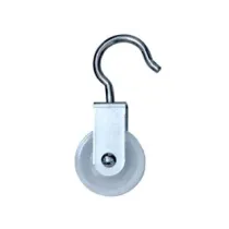 CARRUCOLE CON GANCIO RUOTA NYLON