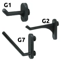 GANCIO IN NYLON PER PANNELLI PORTAUTENSILI G7 - pz 10