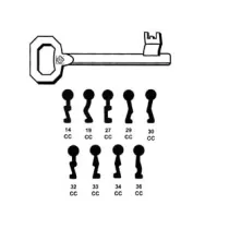 CHIAVI PASSEPARTOUT PATENT PER SERRATURE A BUSSOLA CORNI