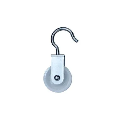CARRUCOLE CON GANCIO RUOTA NYLON