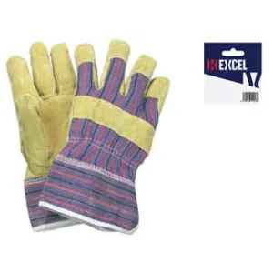 GUANTI DA LAVORO MAIALINO DORSO IN TELA