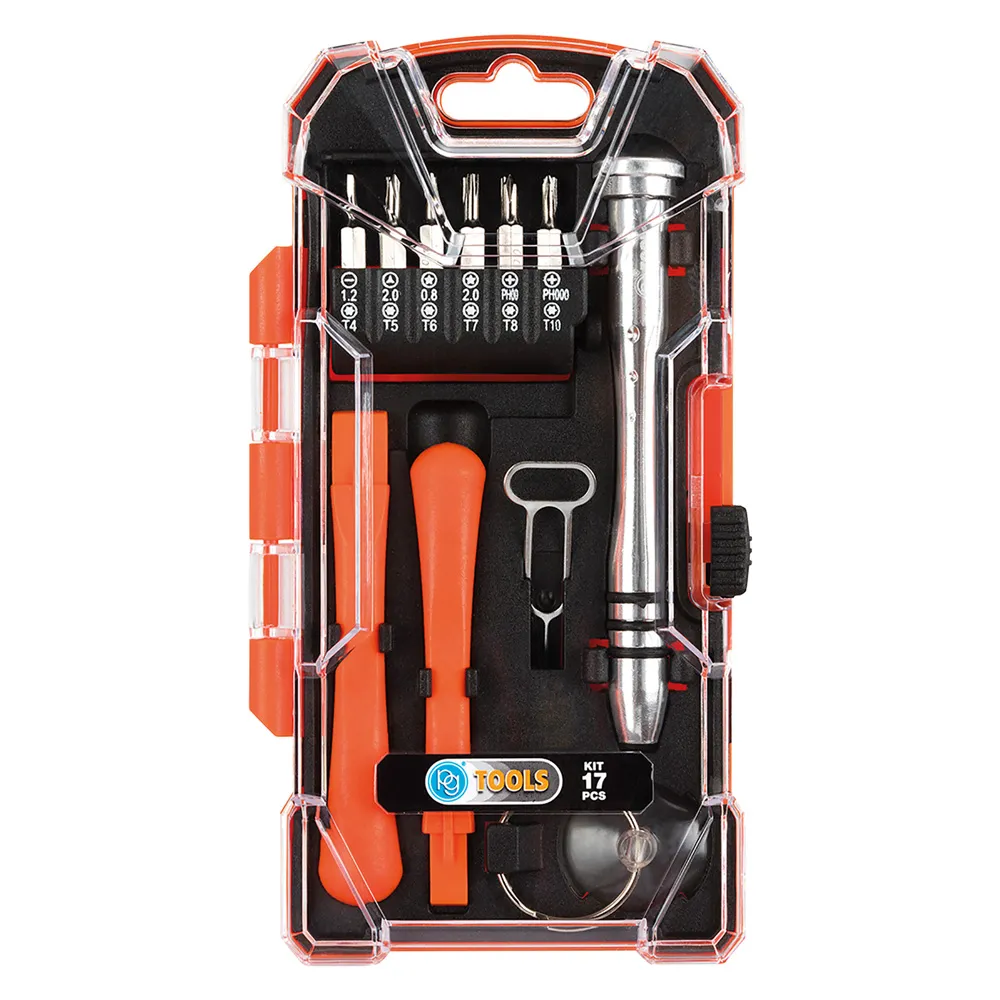 ACCESSORI RIPARAZIONE SMARTPHONE/PC IN KIT set 17 pezzi ACCESSORI RIPARAZIONE SMARTPHONE/PC IN KIT set 17 pezzi