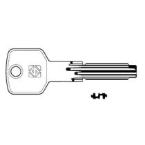 CHIAVI PUNZONATE PER CILINDRI CISA 6+7 SPINE CS62