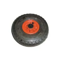 RUOTA PER CARRELLO PNEUMATICA MM.260 CON CUSCINETTO CERCHIO PLASTICA