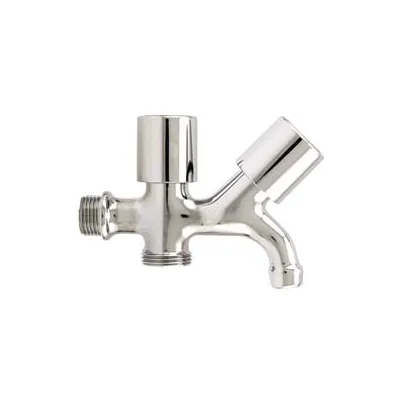RUBINETTO DOPPIO SPECIALE CON ATTACCO LAVATRICE ART.220