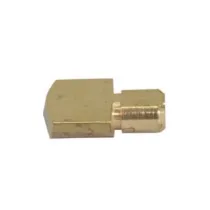 MENSOLINA MEZZA TONDA IN OTTONE LUCIDO