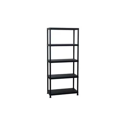 SCAFFALE UNIVERSAL 84-5 PER INTERNI CON 5 RIPIANI NERO ART.133