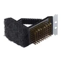 SPAZZOLA PER BARBECUE A 3 FUNZIONI