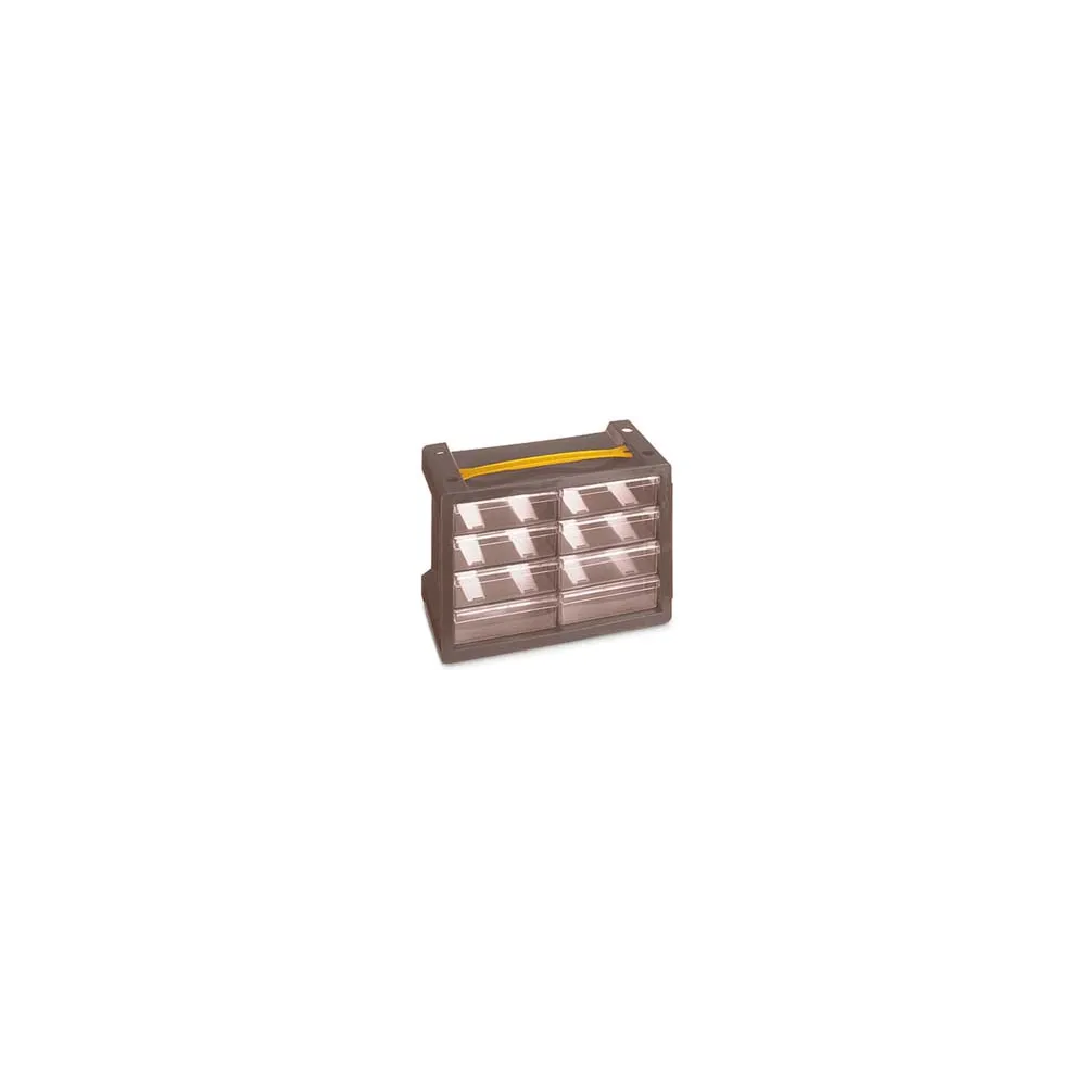 CASSETTIERA PORTAMINUTERIE POKER 8 CON MANIGLIA