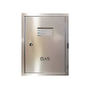 SPORTELLO CONTATORE GAS IN ACCIAIO ZINCATO