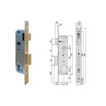 SERRATURA DA INFILARE A CILINDRO 1 MAND. BORDO QUADRO 5C012