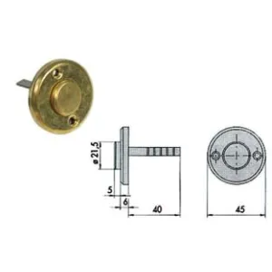 PULSANTE PER ELETTROSERRATURE 06110 00 0