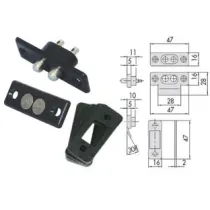 COPPIA CONTATTI ELETTRICI A PRESSIONE 06511