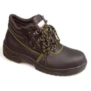 SCARPA DA LAVORO ALTA IN PELLE S1P