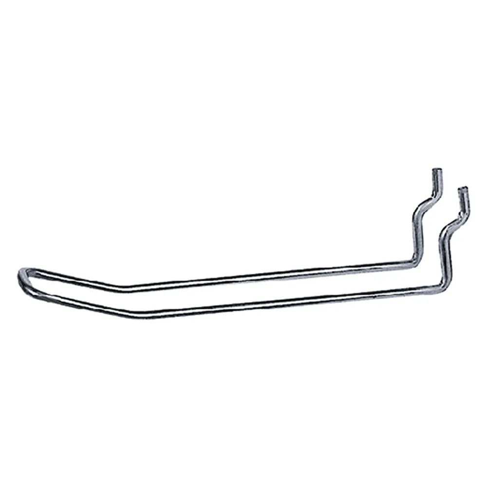 GANCIO PER PANNELLI PORTAUTENSILI cm 20 - pz. 6 tipo semplice GANCIO PER PANNELLI PORTAUTENSILI cm 20 - pz. 6 tipo semplice