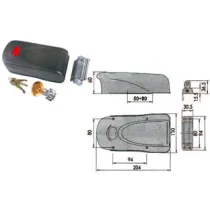 ELETTROSERRATURA APPLICARE PORTE IN LEGNO CON PULSANTE INTERNO 1A610