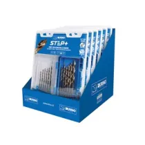 ESPOSITORE PUNTE RETTIFICATE STEP+ ATTACCO 1/4" HEX 01406