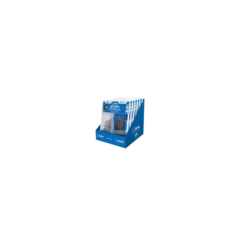 ESPOSITORE PUNTE RETTIFICATE STEP+ ATTACCO 1/4" HEX 01406