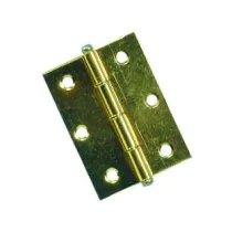 CERNIERE CON PERNO SFILABILE IN ACCIAIO OTTONATO