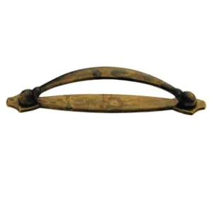 MANIGLIE PER MOBILI FISSE MOD.18900 IN OTTONE ANTICATO
