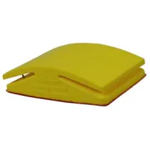 TAMPONE IN GOMMA PER CARTA ABRASIVA CON FISSAGGIO MANUALE E VELCRO