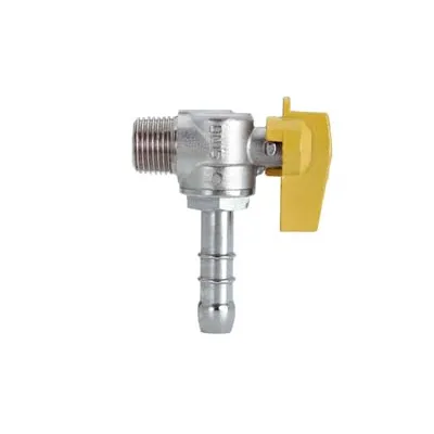 RUBINETTO GAS MASCHIO 1/2" PER METANO