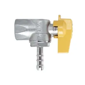 RUBINETTO GAS FEMMINA 1/2" PER GPL
