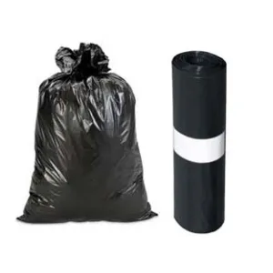 SACCO CONDOMINIALE LDPE IN ROTOLO NERO