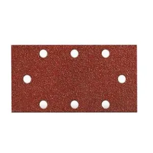 FOGLI CARTA ABRASIVA FORATA CON VELCRO PER LEVIGATRICI FORI A CIRCOLO