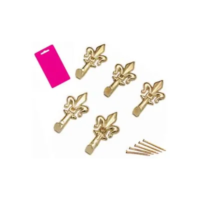 GANCI PER QUADRI GIGLIO ORO MM.33 IN BLISTER